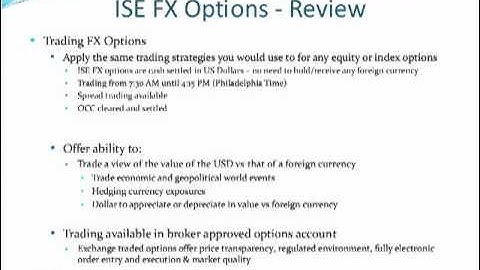 1/3, Al Brinkman: Ratio Spreads & Backspreads -- Leveraged Option Strategies Using FX Options