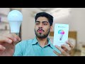 Smitch 10W Smart LED Bulb Unboxing And Review + Setup | Smitch Wi-Fi RGB Smart LED Bulb