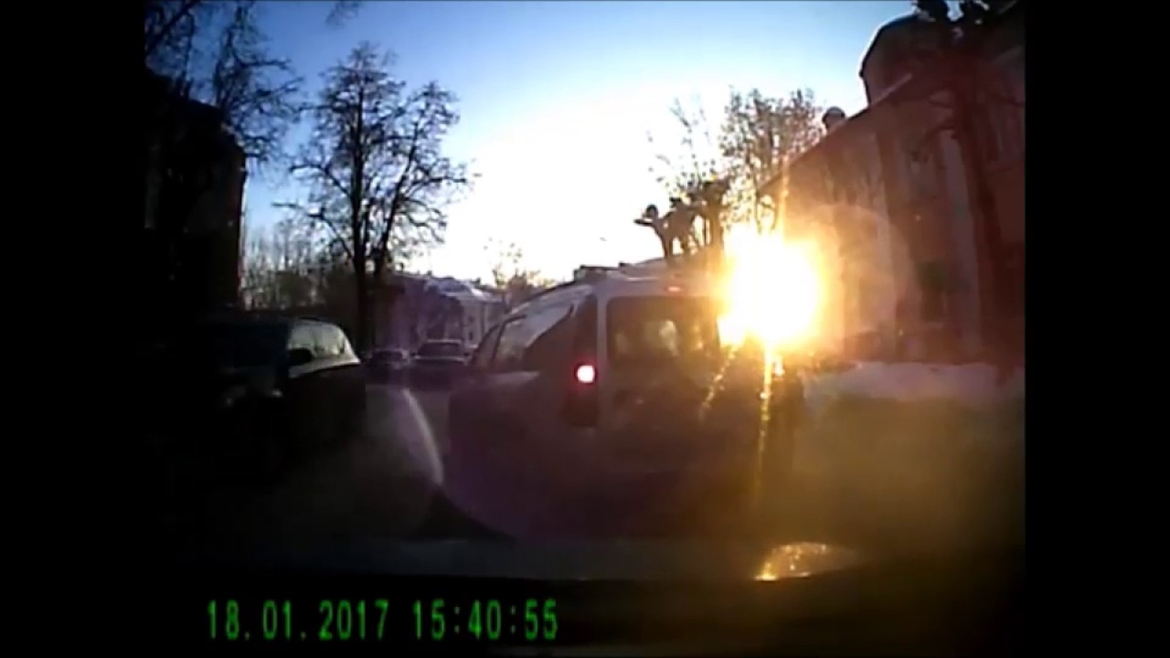 Рязань взрыв машины