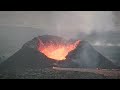 Lava Eruption In Snow, Iceland Svartsengi Volcanic System, KayOne Crater + Relaxing Mellow Music