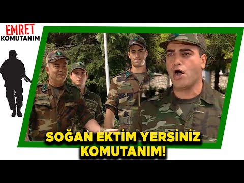 SOĞAN EKTİM YERİZ KOMUTANIM | Emret Komutanım