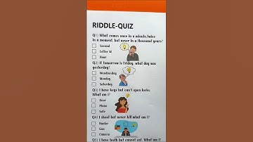 RIDDLE QUIZ Challenge  - Can you get 5/5? #riddle #riddlequiz #quiz #quiztime #trivia #knowladge