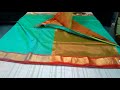 Sarangi Handwoven Maheshwari Silk Saree - 1404992PUR - YouTube