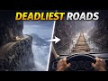 Driving Here is SUICIDE: Top 10 Deadliest Roads on Earth 😱