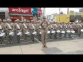 Contrapunto de Bandas Militares de Chile y Perú, Tacna-2017