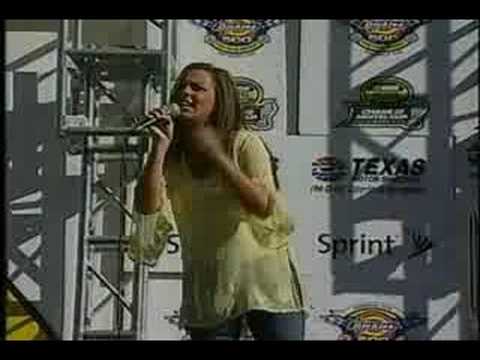 Sara Evans National Anthem