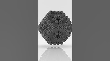 56-Neighbor 3D Cellular Automaton Growth Case {1} #houdini #mathart