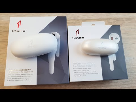 БЕСПРОВОДНЫЕ НАУШНИКИ 1MORE COMFOBUDS И COMFOBUDS PRO