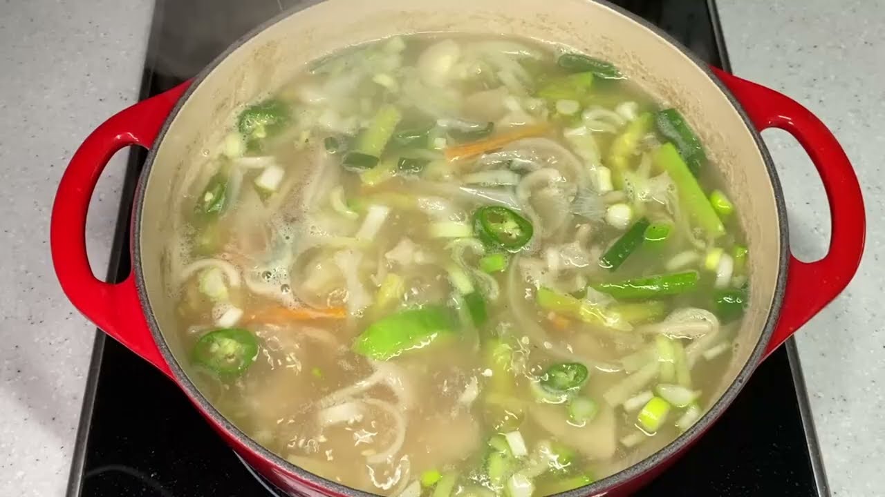 추운 날씨엔 뜨끈한 수제비 한 그릇!#레시피 #집밥 #수제비 #간단한음식 #솜이아빠