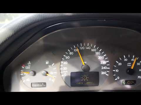 Mercedes w210 3.2i разгон 0-150