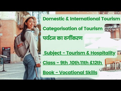 International Tourism u0026 Domestic Tourism /पर्यटन का वर्गीकरण /Class Tourism