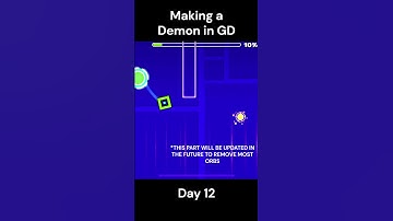 Making a Demon in Geometry Dash #12  #geometrydash #geometrydashdemon #gaming