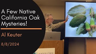 A Few Native California Oak Mysteries!, a talk by Al Keuter