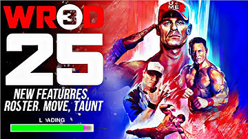 [295MB] WR3D 2K25 RELEASED!! MOD WITH ALL NEW FEATURES NEW MOVE, UPDATED ROSTER