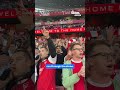 North London Forever fills the Emirates for the first time this season 🎶🤩 #PremierLeague #Arsenal