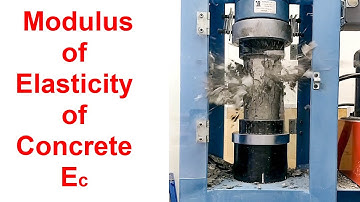 Modulus of Elasticity of Concrete || Example Solved