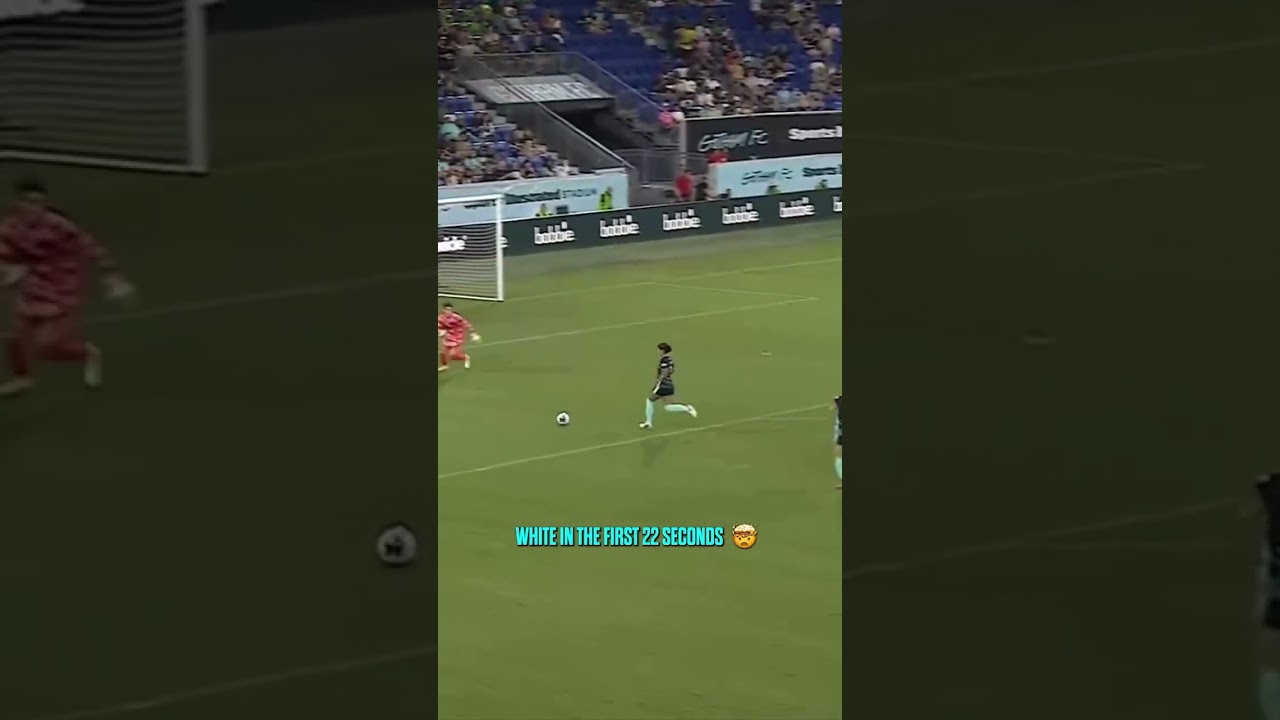 WHITE WASTED NO TIME 🔥 #nwsl #goal #soccer #skills #kansascity