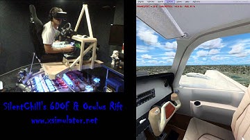 FlyInsideP3D Alpha !!!!  6DOF Motion Platform - Oculus Rift DK2