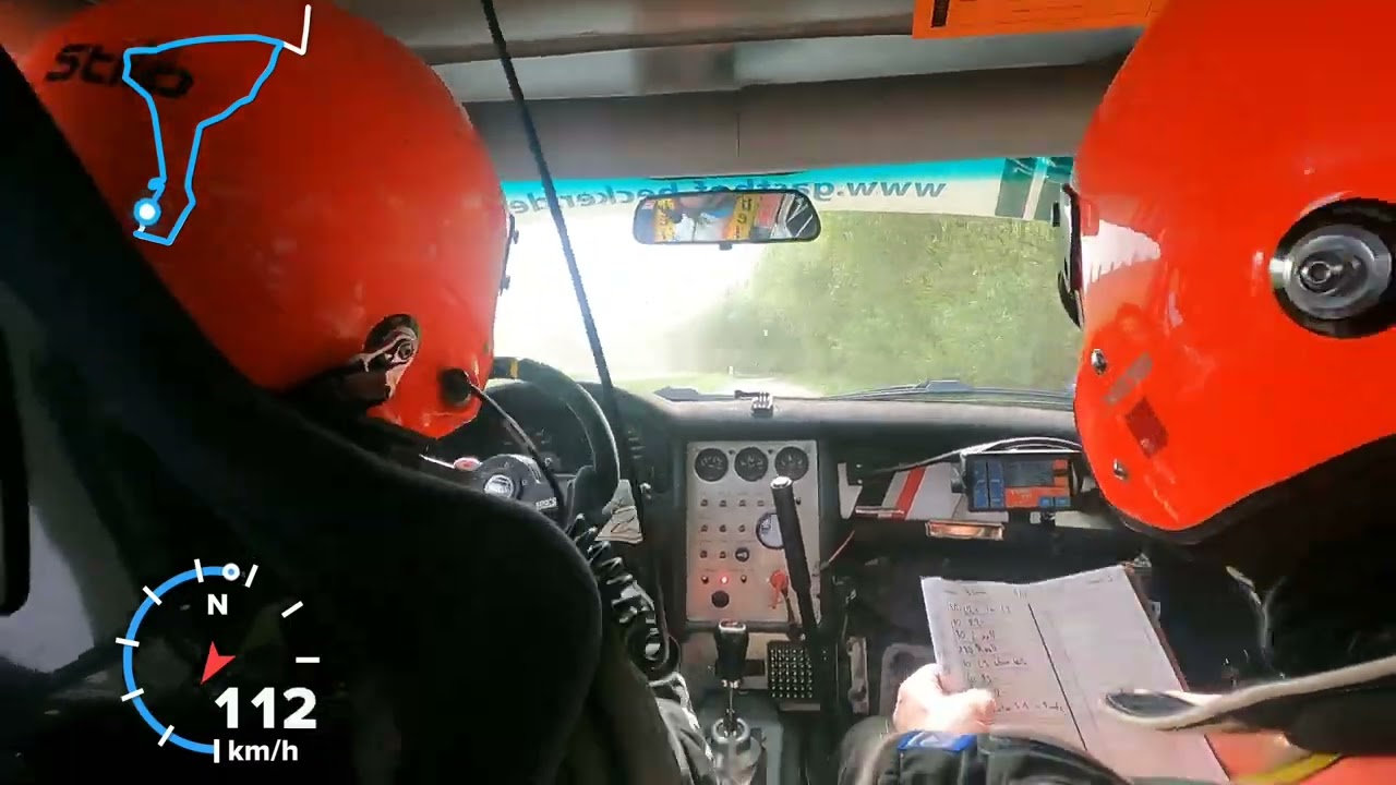 Roland Rallye Nordhausen 2024 / WP1 / Team Becker-Mürkens / Audi Coupe Quattro / Schottercup