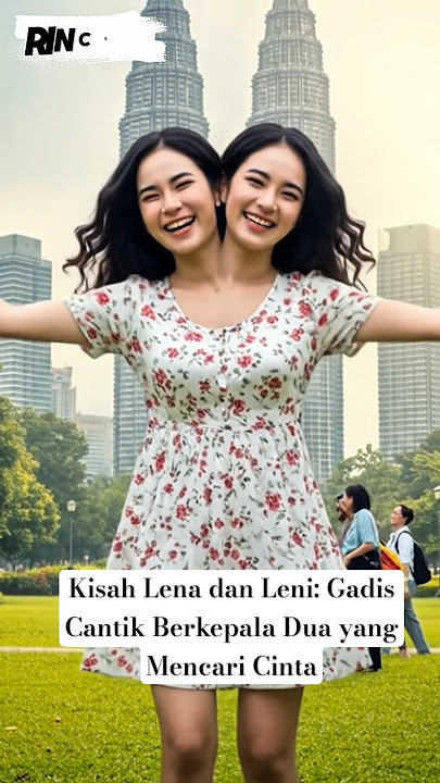 Kisah Lena dan Leni: Gadis Cantik Berkepala Dua yang Mencari Cinta #kisahnyata #viralvideo #fyp