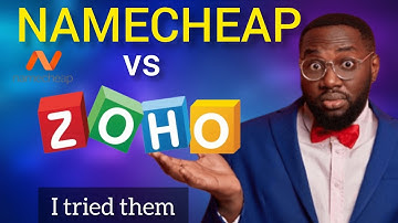 I tried  Namecheap email VS Zoho Mail | Don