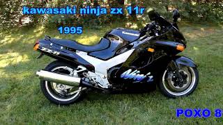 Kawasaki ninja zx 11r de 1990 a 1995 ficha técnica e top