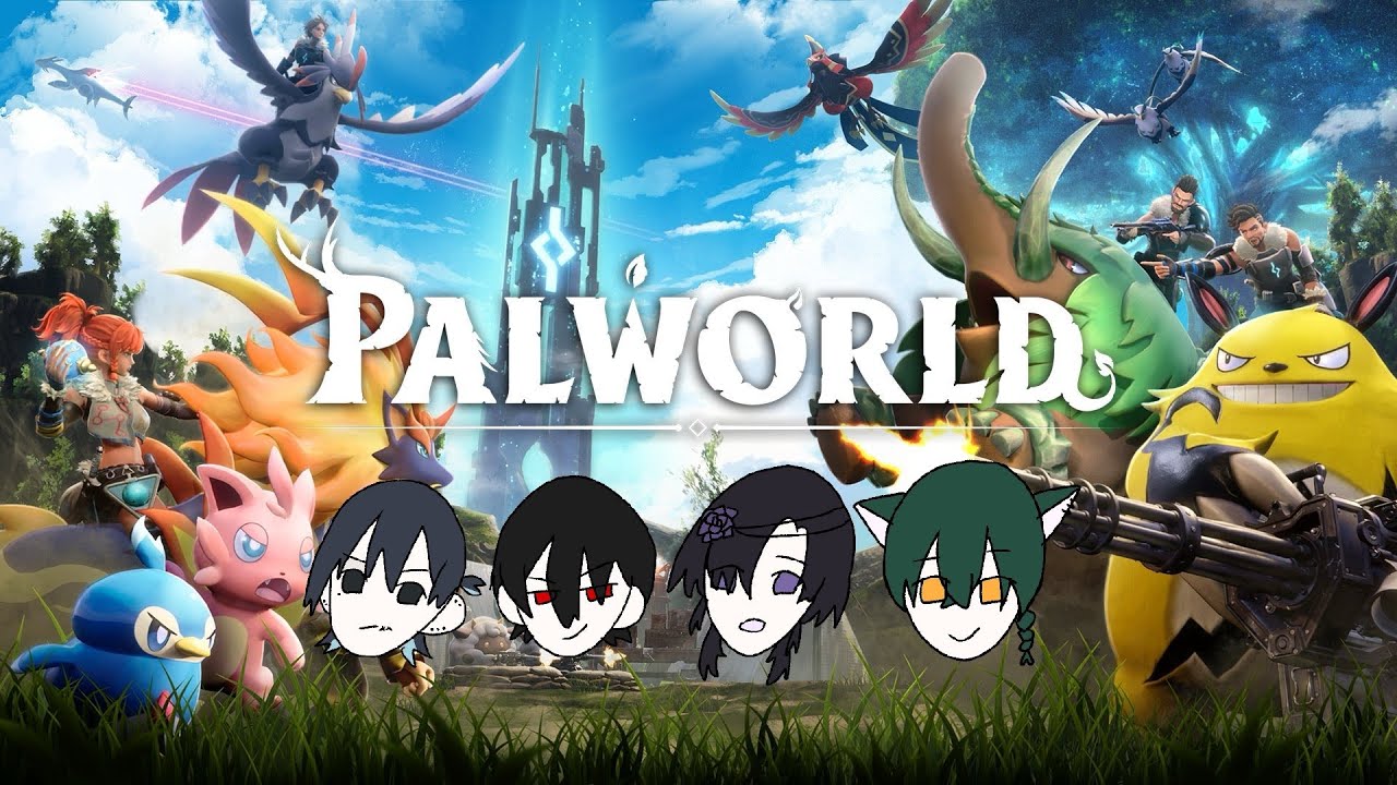 【パルワールド】#9 / パルにも新年のご挨拶【w/社長、かおたん、すいすい】