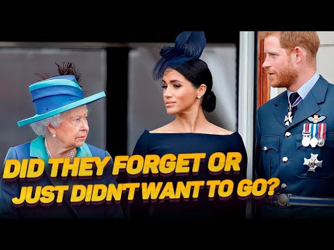 Video: Karališkoji šeima ignoravo Meghan Markle ir princo Harry vestuvių metines