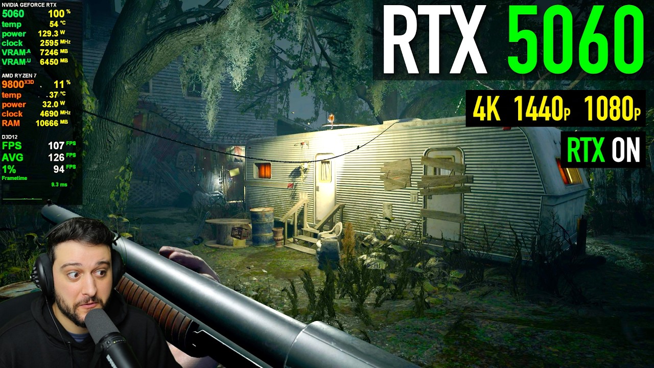 RTX 5060 - Resident Evil 7: Biohazard - This Game is Crazy...