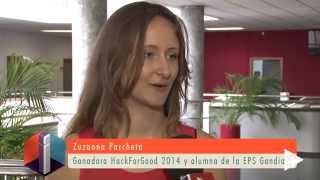 Noticia @UPVTV: Hack For Good Valencia 2015 #HackForGood [17-04-2015]