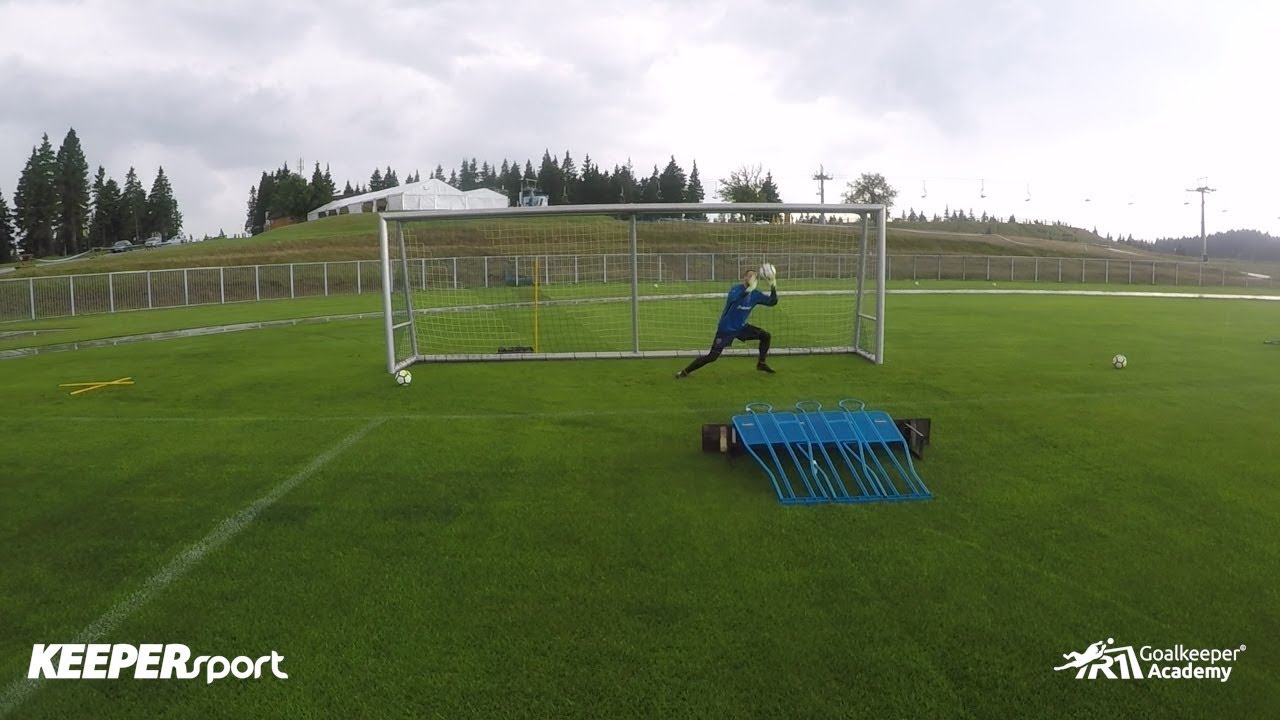 Goalkeeper training Reaction drill YouTube