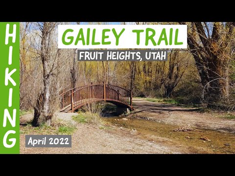 Hiking the Gailey Trail (Fruit Heights, Utah). A hidden, urban path!