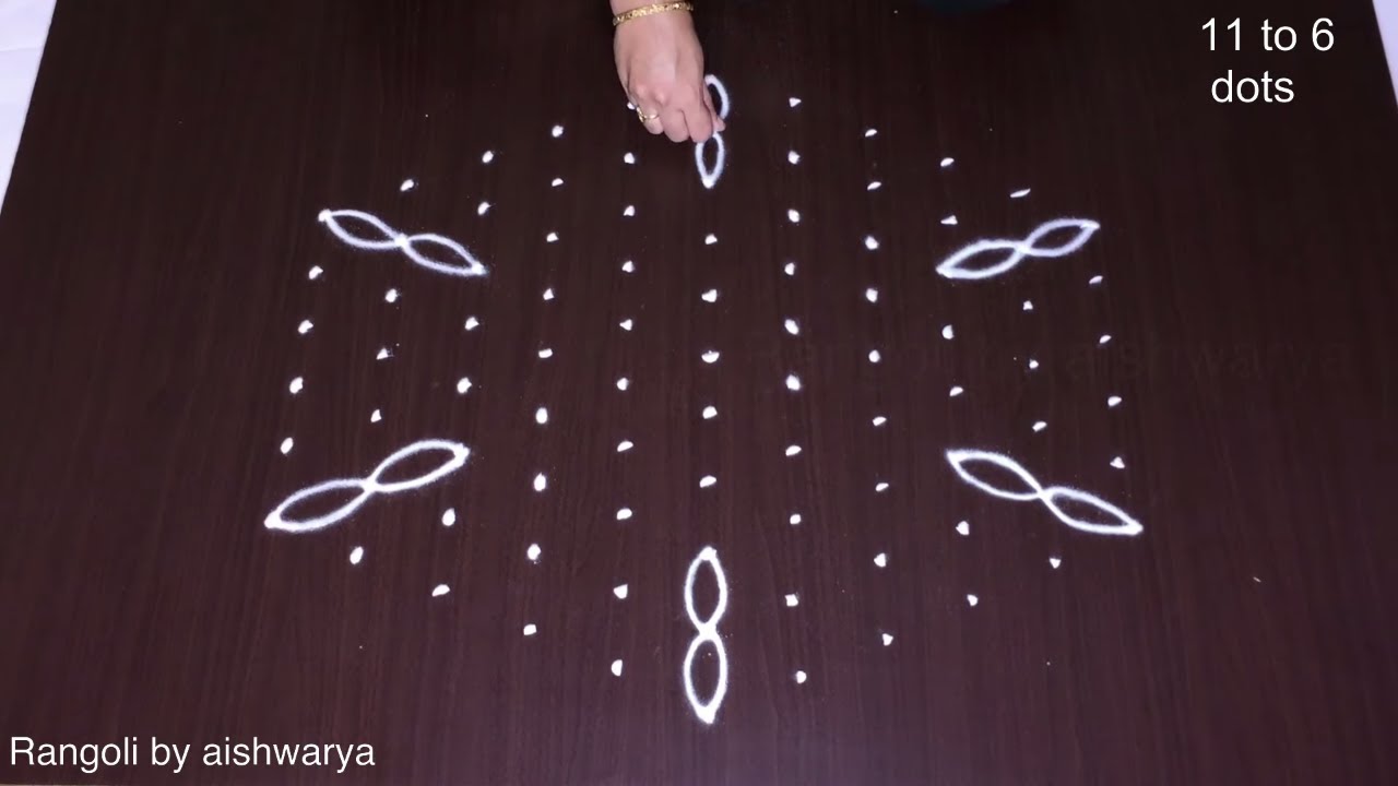 Easy Quick Butterfly Kolangal