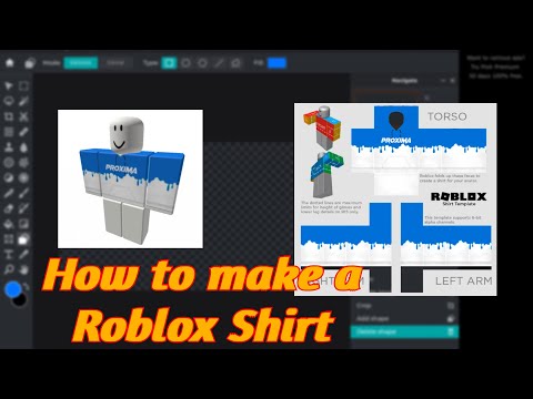 How to make a Shirt on Roblox for Free Easily - YouTube