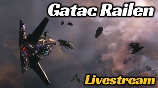 Gatac Railen Livestream: Mercenary Work & Cargo Recovery in Star Citizen 4.8.2