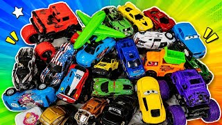 Toy vehicles collection 🚗|Cars,trucks, ambulance, airplane,bus,train and bike