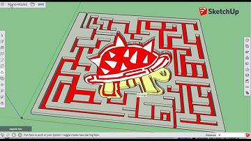 Make a Fancier Maze in SketchUp