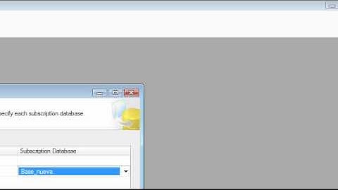 Replicacion Sql Server 2008