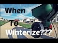 Lawn Update 29 - The Debate on When to Winterize