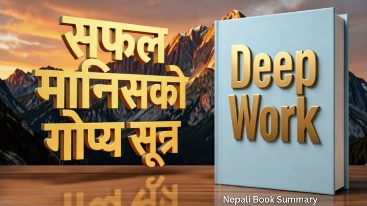 कसरी एकाग्रता बढाउने? सफल मान्छेको गोप्य सुत्र | Deep Work | Nepali Book Summary 