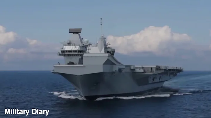 Amazing  British supercarrier HMS Queen Elizabeth