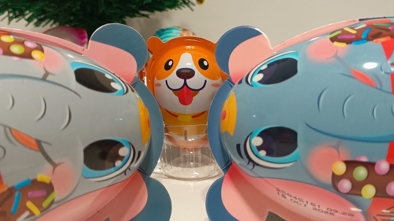 SATISFYING ASMR UNBOXING KINDER JOY BIG GIANT EGG CHOCOLATE SURPRISE 🍭🍬🍫🍿Review MHD live is Live!!