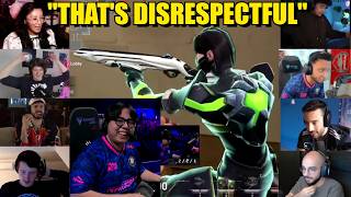 Valorant Prosstreamers React To Prx Invys Knife Kill On Nerve