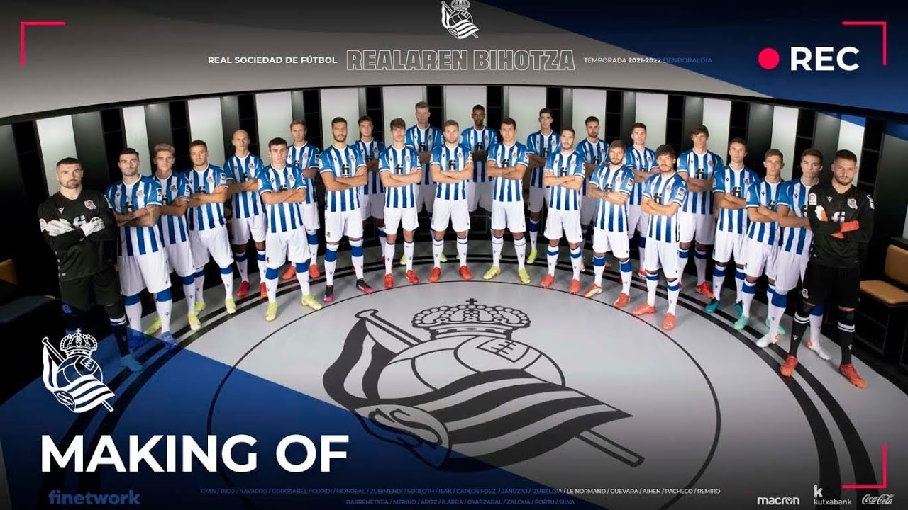 INSIDE | Así se hizo el póster 21-22, en la guarida del líder | Real Sociedad