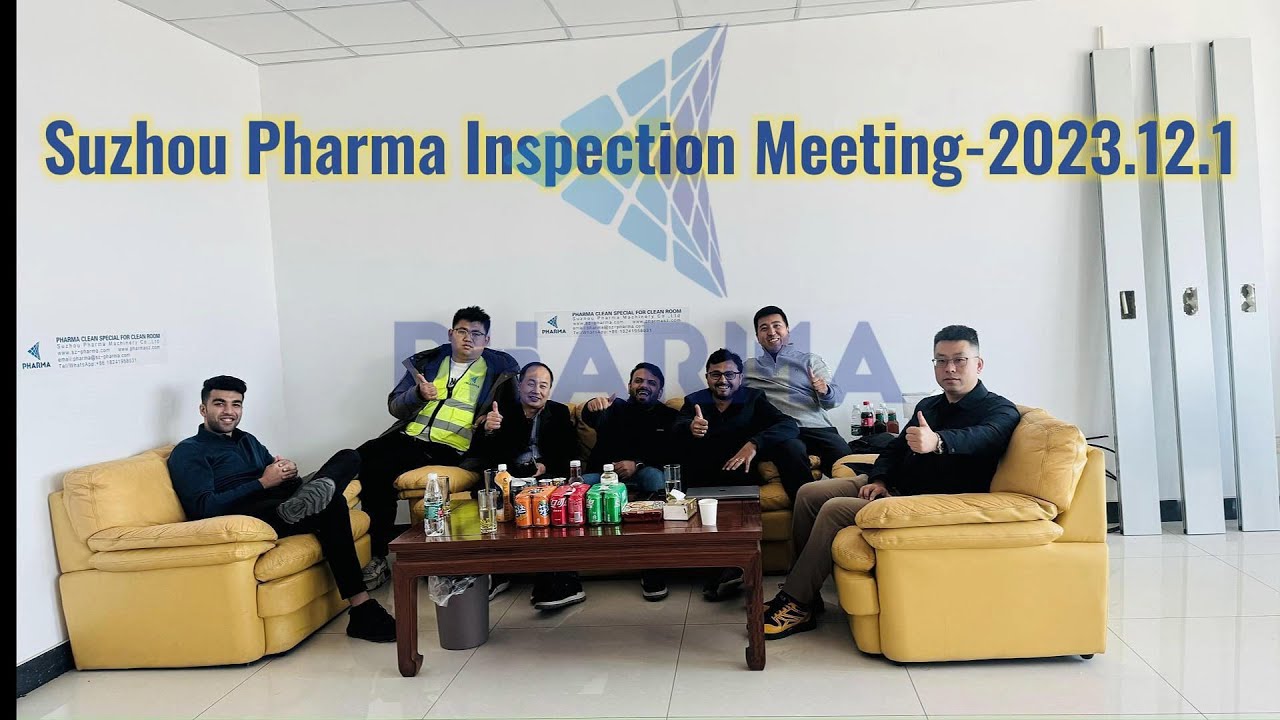 cleanroom project -Congolese customer inspection Suzhou Pharma Machinery Co., Ltd.