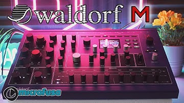 WALDORF M - WAVETABLE SYNTHESIZER - Review & Demo