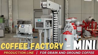 Coffee Factory | Coffee Plant | Roast, Grind, Pack, Roasted Coffee and Ground Coffee | INNOENVAS ✅