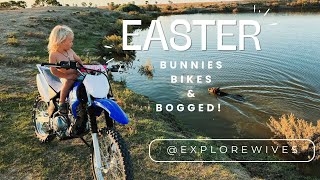 Easter Bunnies, Bikes & BOGGED!  Travelling Australia Full Time!
