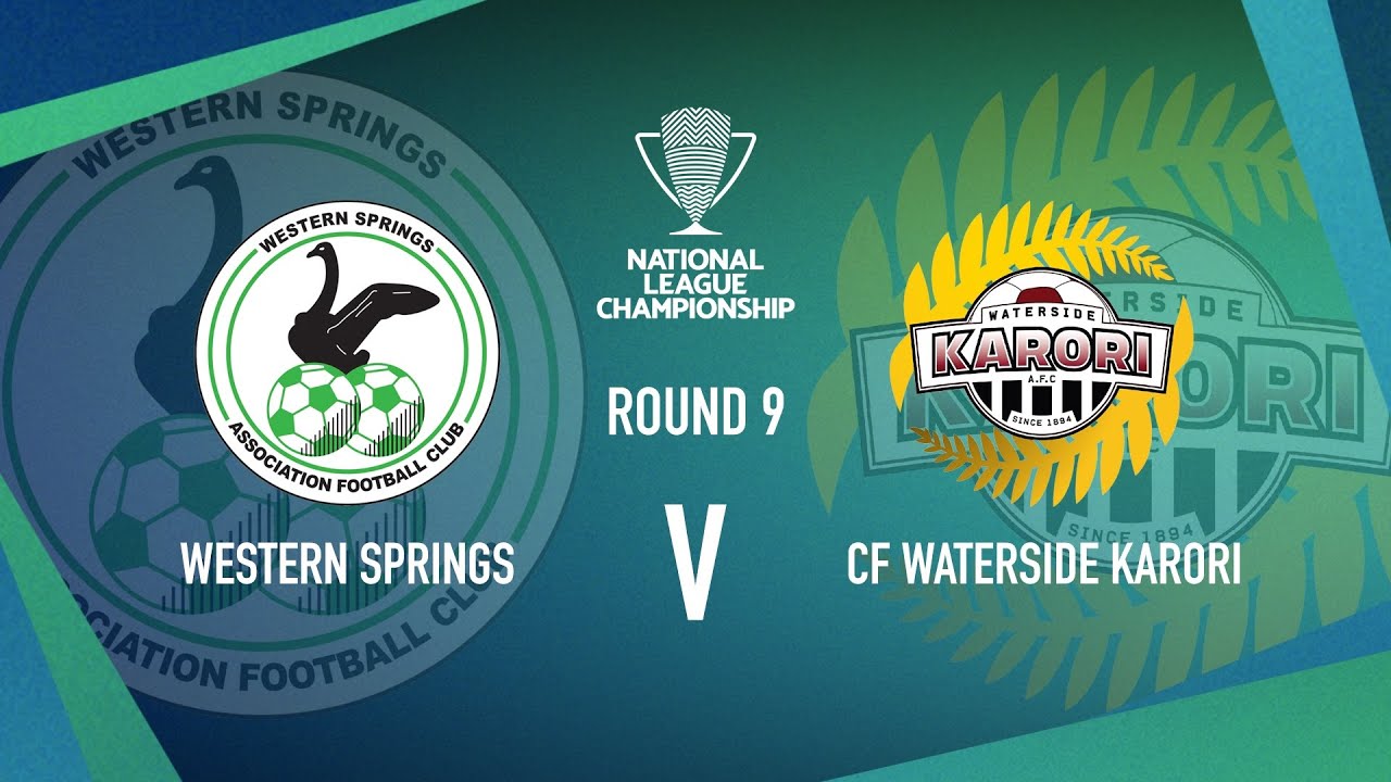 HIGHLIGHTS Western Springs vs CF Waterside Karori National League Championship YouTube