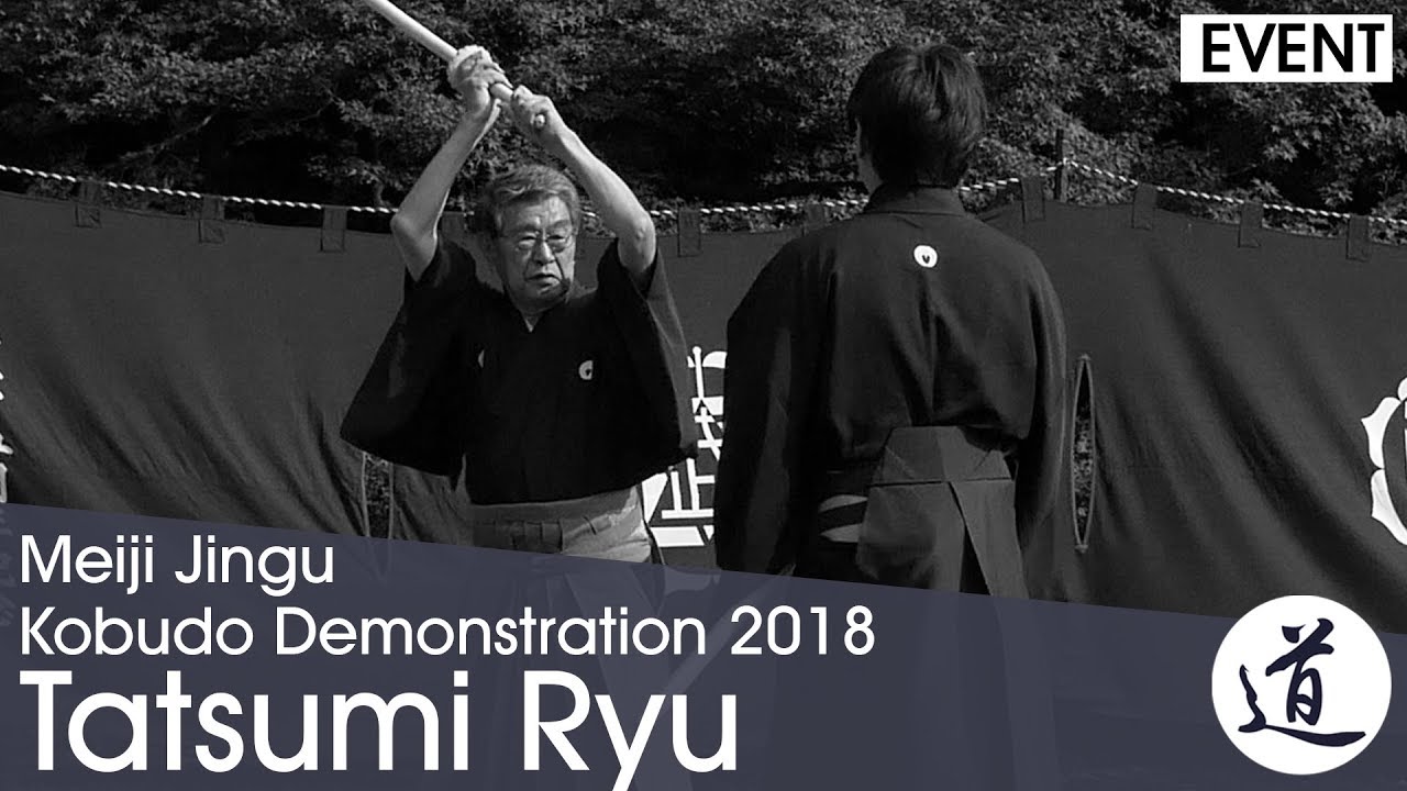 tatsumi ryu heiho kato hiroshi meiji jingu kobudo demonstration